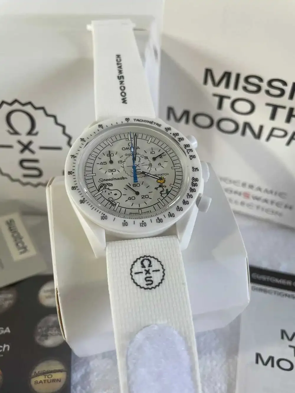 NWOT Swatch x Omega Bioceramic MoonSwatch Mission to the Moonphase Watch Men's